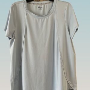 Bundle of two Women Nylon shirts. Size XL